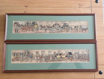 1824 Platte 1 Eine Reise nach Brighton Lithographie Set von Sir John Dean Paul Esq