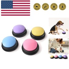 Voice Recording Button, Dog Buttons for Communication Pet Training Buzzer, 30...