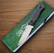 Hen & Rooster International Fixed Knife 4.25" Satin 420 Steel Blade G10 Handle