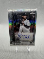 2025 Topps Chrome - Rookie Autographs Sean Burke #RA-SBU Refractor /499 (AU, RC)