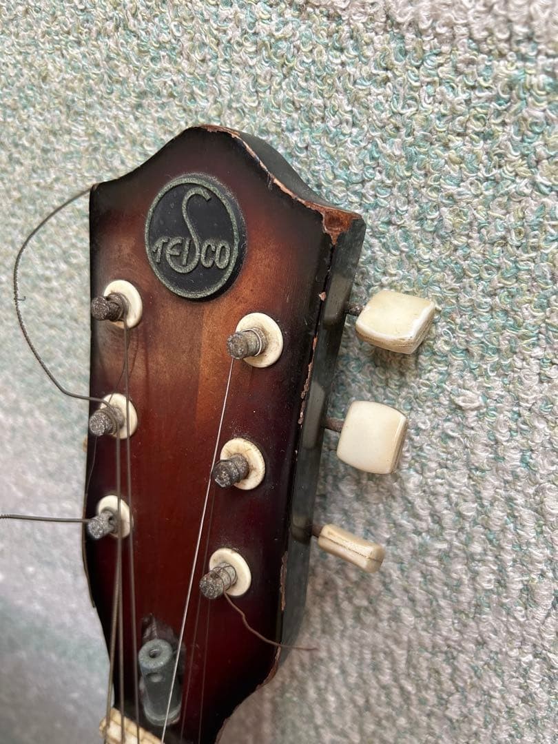Acoustic Electric Guitar Teisco EP-2L 1960s Vintage Made in Japan