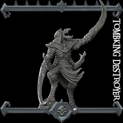 TOMBKING DESTROYER - Miniatur | alle Größen | Dungeons and Dragons | Pathfinder |