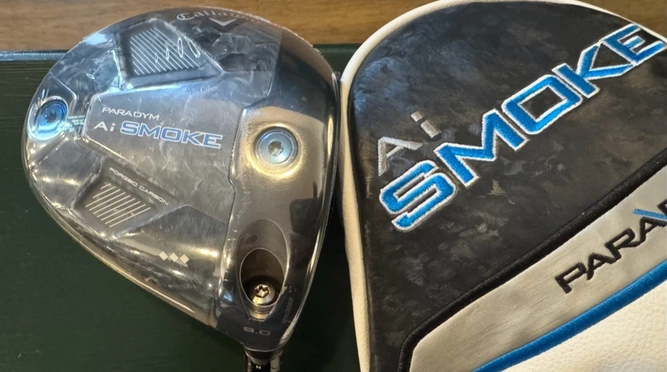 Callaway Paradym TRIPLE DIAMOND Ai Smoke Driver 9 Degree + EX STIFF Shaft NEW - Image 4 of 4