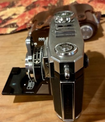 Zeiss Ikon Contessa ツァイスコンテッサTessar 2.8 Vintage Zeiss Ikon Contessa 35 mm Rangefinder Camera with 45mm f