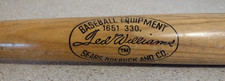Vintage Ted Williams Baseball Equipment Wood Bat 1651  33