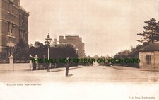 Billing Road Northampton England F.A. Türkis frühe Postkarte