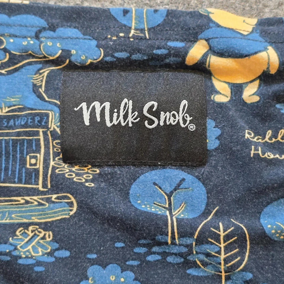 Capa Milk Snob Feminina Tamanho Único Azul Amarelo Disney Winnie The Pooh Bebê Amamentando - Imagem 3 de 4