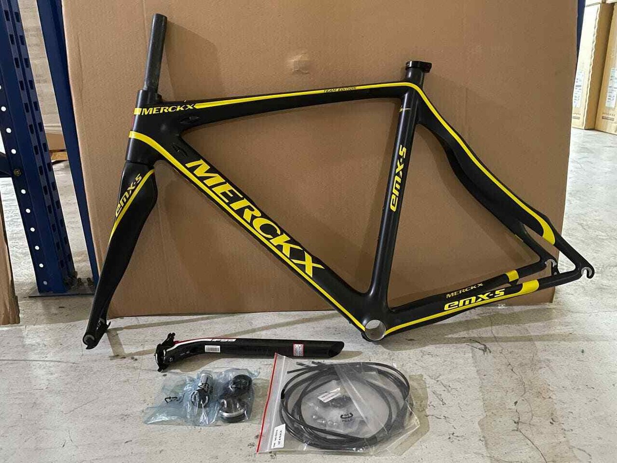 EDDY MERCKX Racing Frame Carbon EMX-5 With Fork Team Edition Black