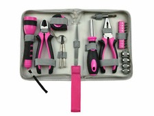 Werkzeugkoffer f&uuml;r Frauen Werkzeugsatz G10107 Mehrzweck-Werkzeugsatz Satz Pink