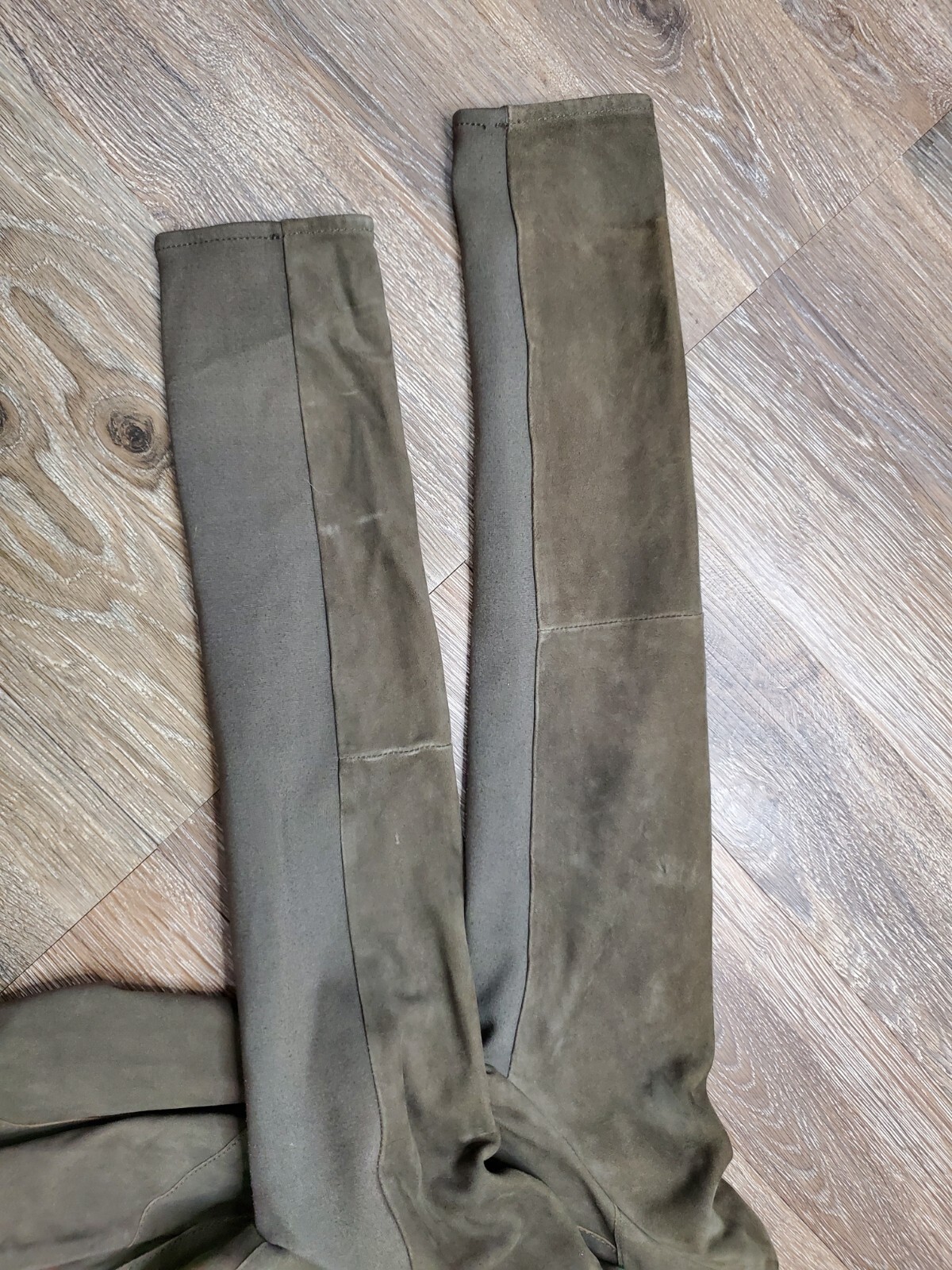 Lamarque Drape Front Leather Suede Jacket Brown W… - image 9