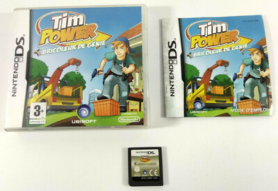 Nintendo DS Game VF Tim Power Handyman Genius with Manual Fast Tracked ...