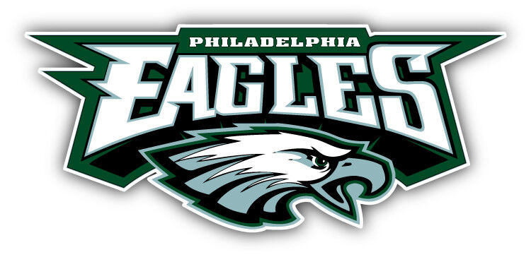 Philadelphia Eagles NFL Football Logo Car Bumper Sticker - 3