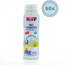 HiPP Stage PRE Ready to Feed Formula 200ml - 60 Bottles