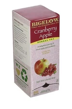 Bigelow Cranberry Apple Herbal Tea Bags 28-Count.