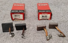 2 NOS ( New Old Stock ) NIEHOFF IGNITION PARTS WA- 514 & WA-505 BRUSH SET. (00)