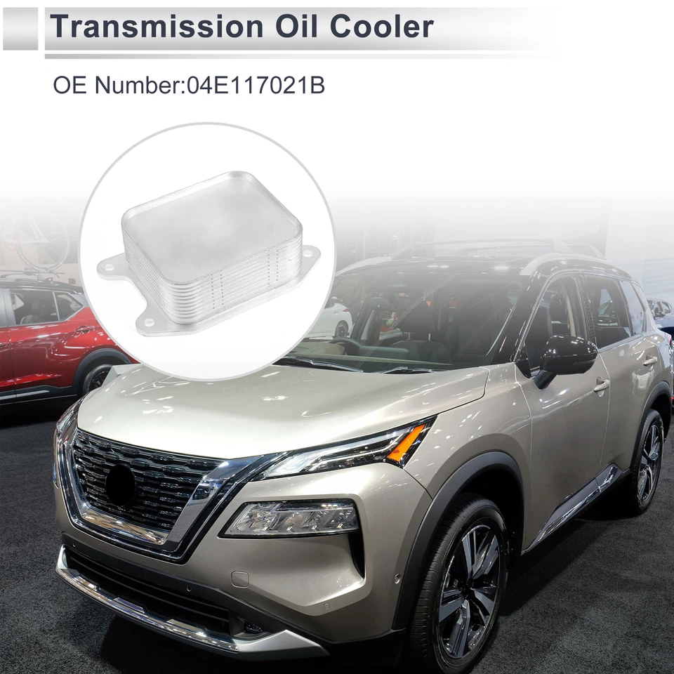 Engine Oil Cooler for Audi A1 2012-2014 No.04E117021B Trans Cooler 1 Set - image 3 of 4