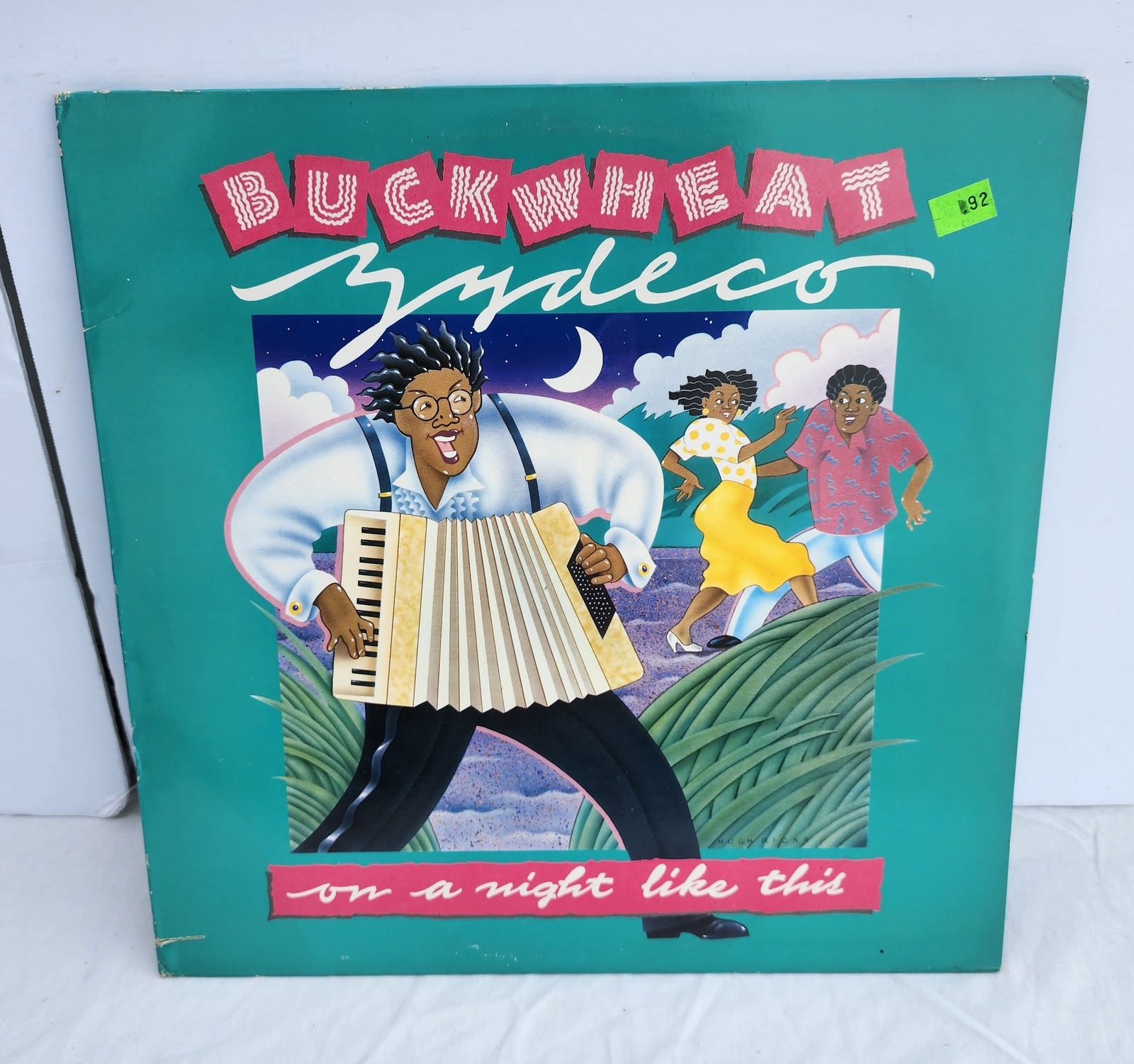 Buckwheat Zydeco On A Night Like This Vinyl LP Album Stereo 1987 Island 906221 eBay