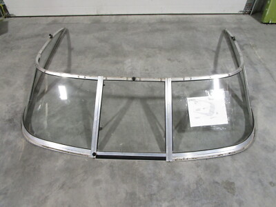 1995 Glastron SSV 195 Boat Curved Glass Walk Through Windshield
