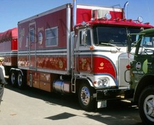 Evel Knievel's Kenworth "Big Red" Rig Semi Truck and Trailer 8"x 10" Photo 29