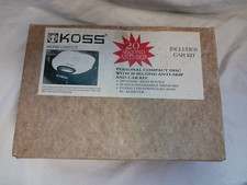 Koss Mod CDP677CP Personal CD Player  Car Kit Sealed In Original Packaging