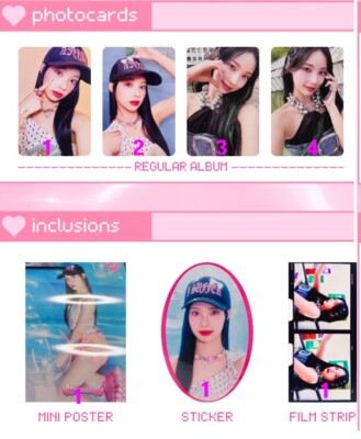 RESCENE - SCENEDROME Official Photocard Film Sticker KPOP KOR