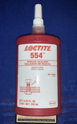 とかさす LOCTITE 554 250mL Refrigerant Thread Sealant 8.45OZ 135489 DOUBLE