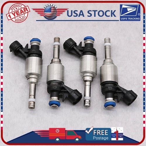 Set (4) Fuel Injectors 16600BV80A For 1719 Nissan Sentra 1417 Juke 1