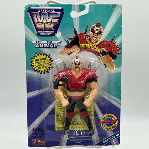 LEGION OF DOOM ANIMAL WWF Bend Ems Just Toys serie...