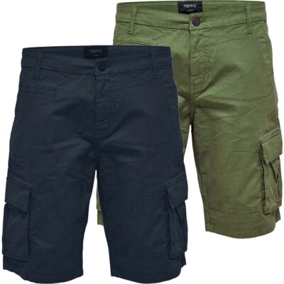 Only & Sons Herren Cargo Shorts Trocargo kurze Hose Herrenhose Hosen Cargo
