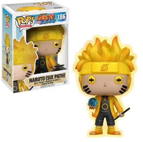 Funko POP! Animation Naruto Shippuden Naruto Six Path Glow in the Dark Exclusive
