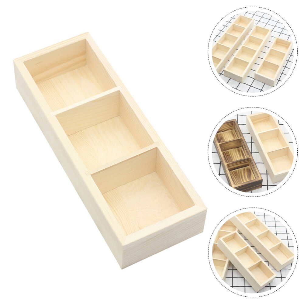 UTHCLO Holz Tee Organizer Mit Fächern - Aufbewahrungsbox Für Tee Und Kaffeepads