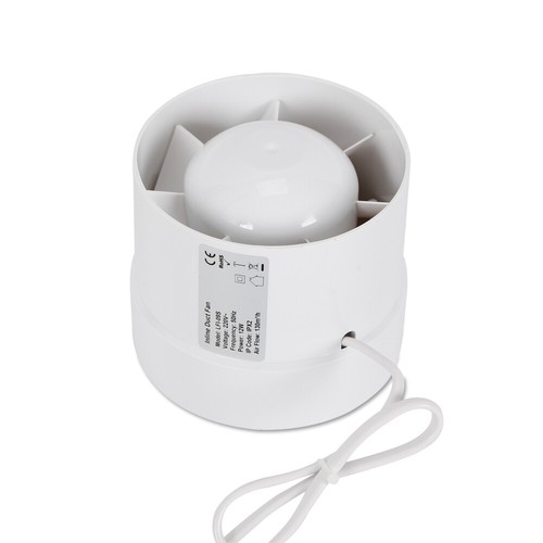 Ø 100/120/150MM Kanal Rohrventilator Rohreinschub Abluft Lüfter Ventilator Leise - Bild 42 von 42