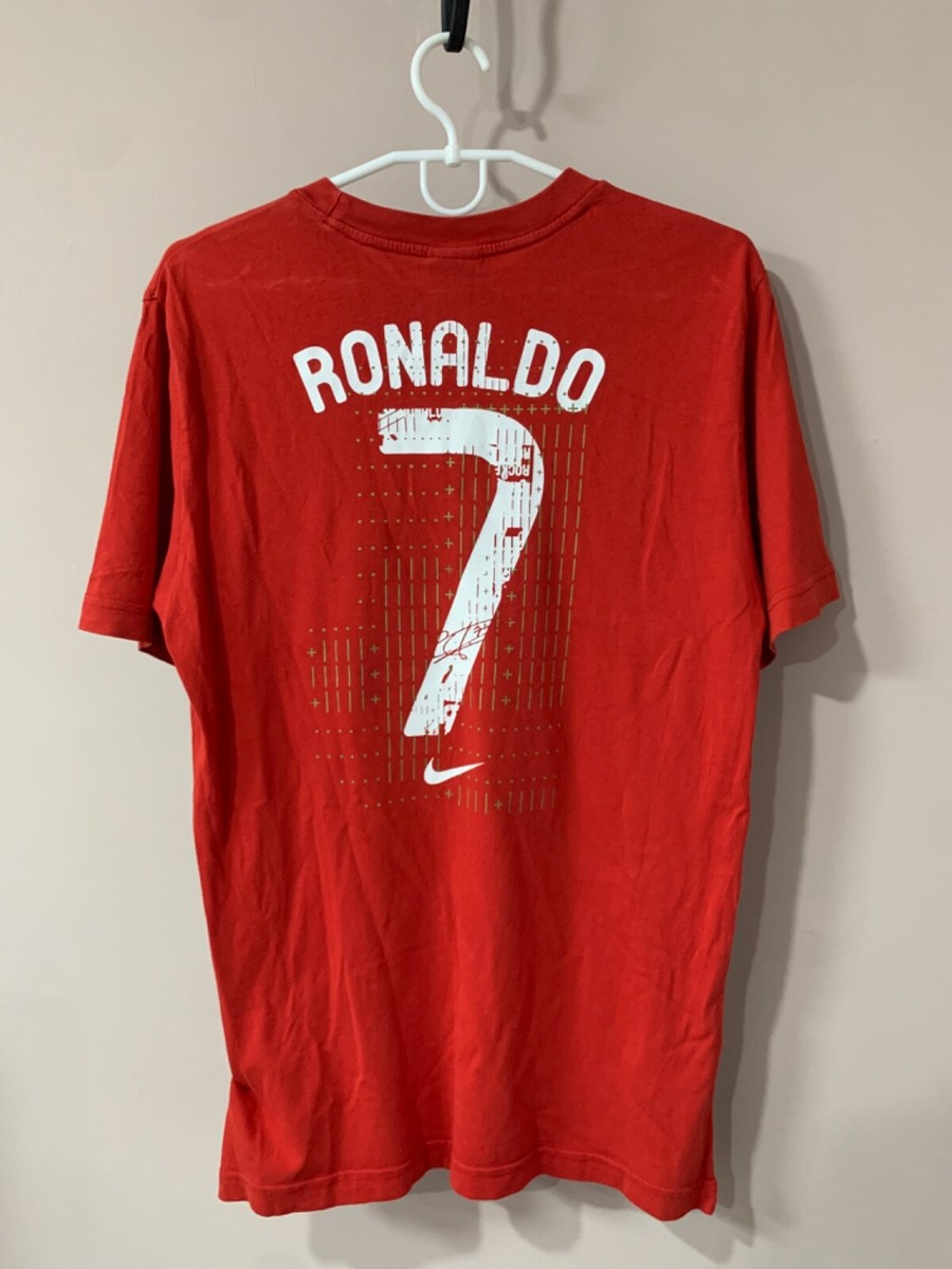 Portugal Football Shirt Nike Soccer Size M Ronaldo #7 | eBay