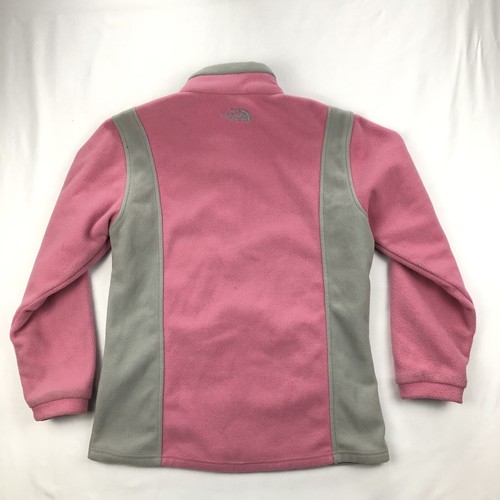 The North Face Girls Large Pink Fleece Full Zip Jacket - Picture 6 of 6