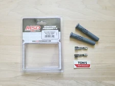 MSD 3301 Spark Plug Wire Plug Boots & Terminals Straight 180 Multi-Angle 2-Pack