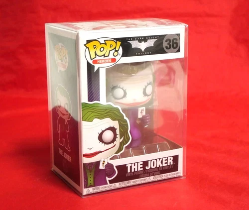 The Dark Knight Funko Pop The Joker #36 MIB w Plastic Protector