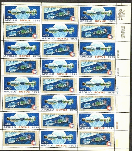 APOLLO-SOYUZ SHEET #1569-1560