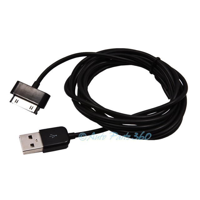 50X 6FT USB 30 PIN BLACK CABLE DATA SYNC CHARGER SAMSUNG GALAXY TAB