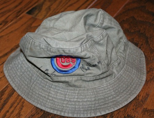 Chicago Cubs Bucket Hat With Chip Caray 