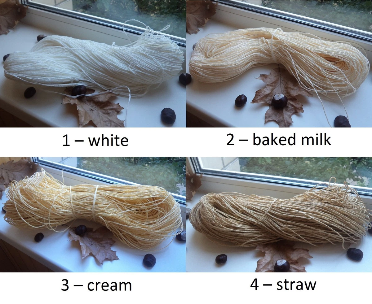 Natural clearance raffia yarn