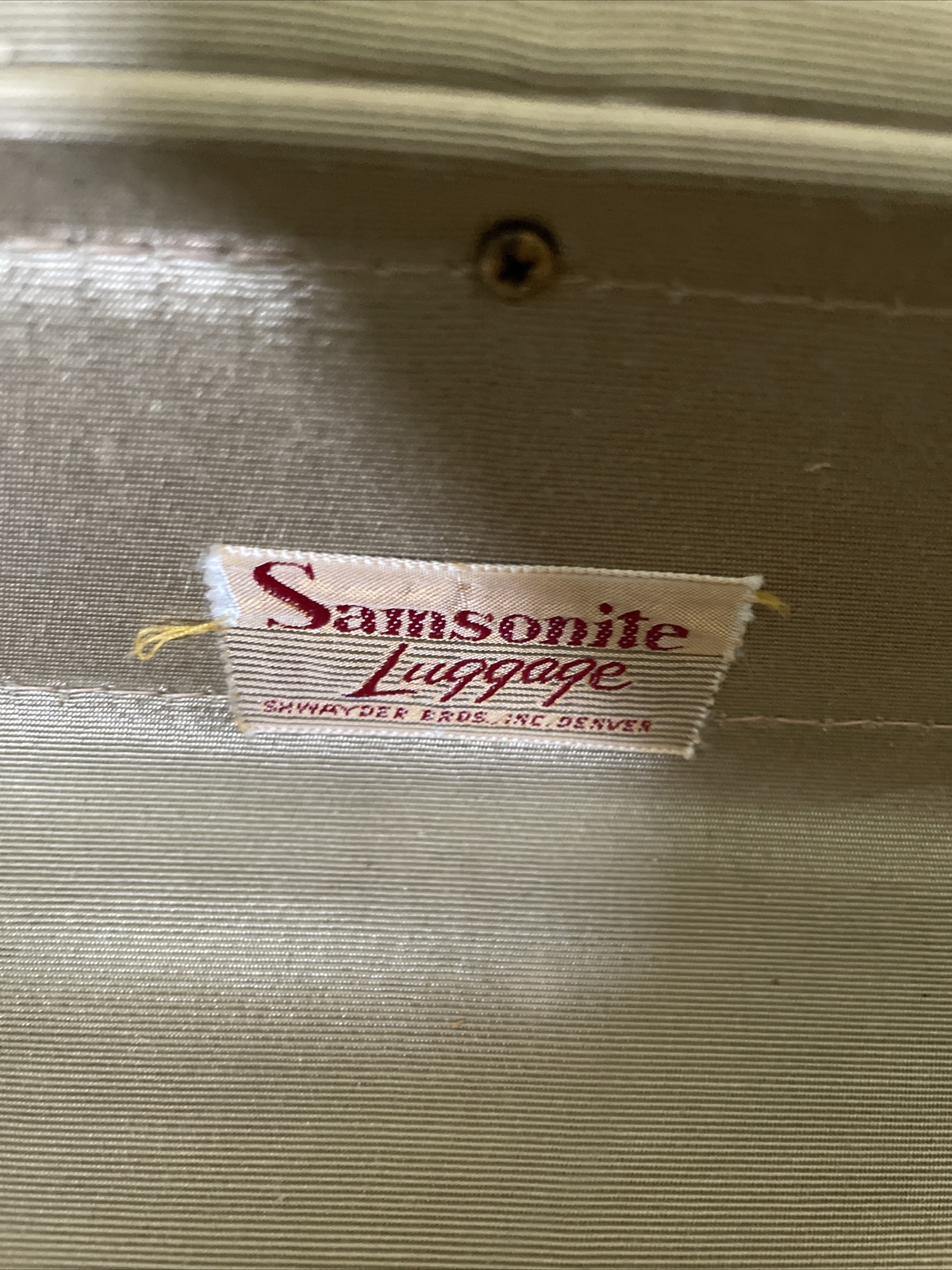 Samsonite Luggage Style 4520 & 4521 Marble Tan Set!