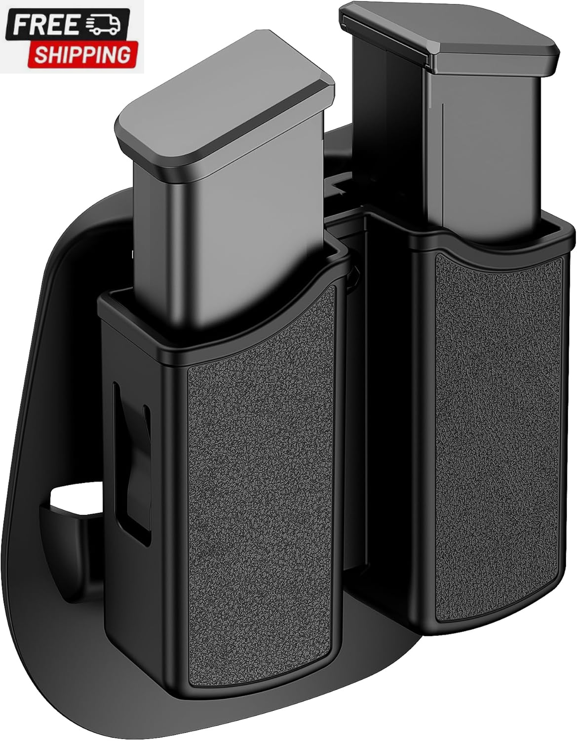 Magazine Holster, Double Mag Holder Fits 9Mm .40 Double Stack Magazines, Univers-image