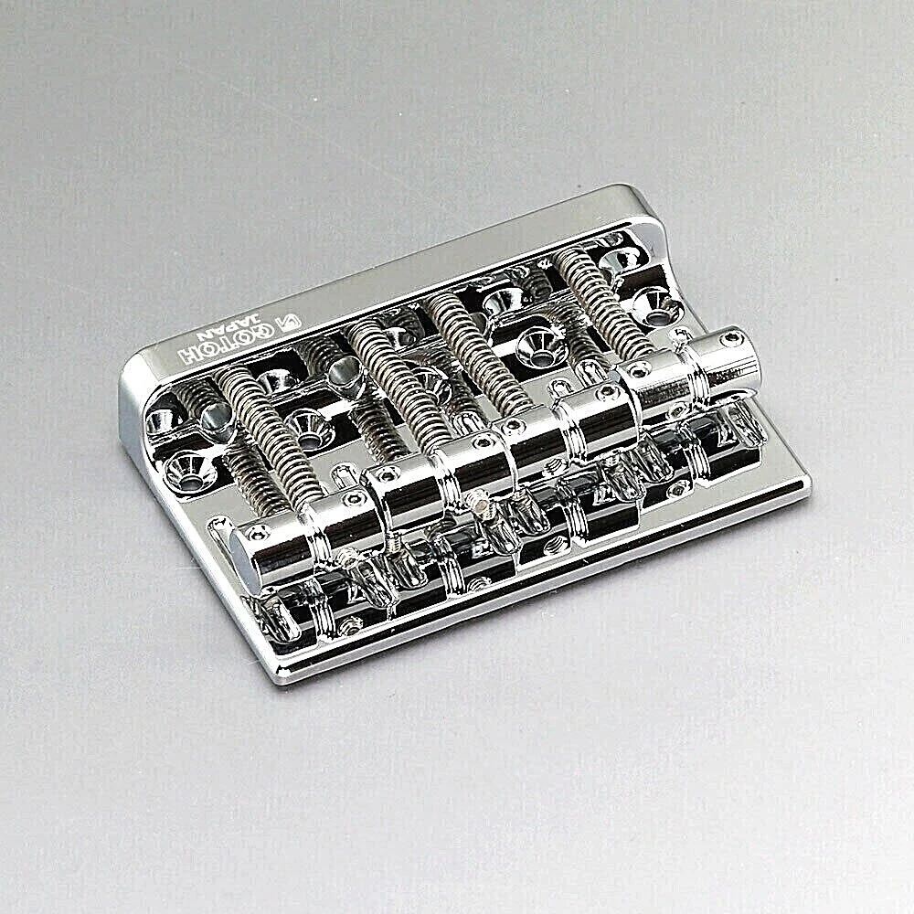 Gotoh 201B-4 Bass Bridge - Chrome, Gold or Black | eBay