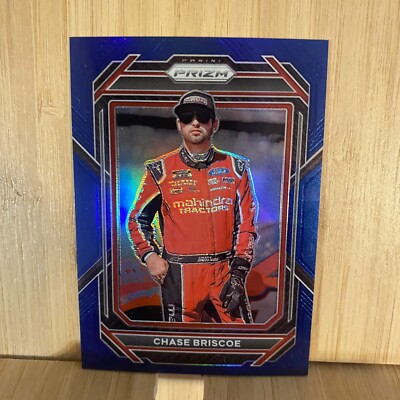2023 Panini Prizm NASCAR Racing #32 Chase Briscoe Blue # /499 Parallel