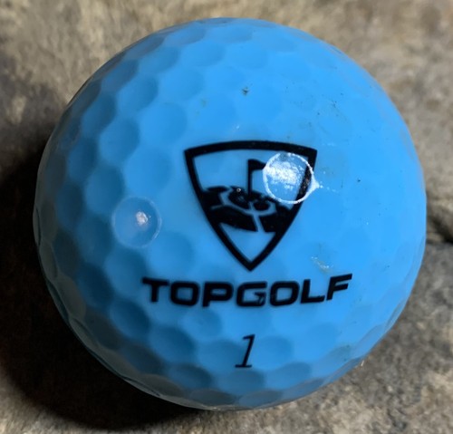 Pallina da golf blu Top Golf. Condizioni ok - Foto 2 di 3