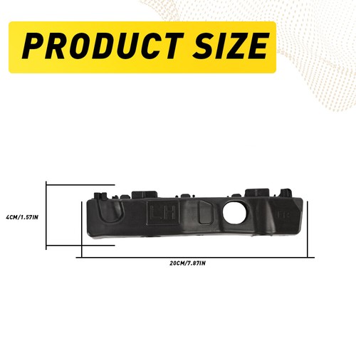 NEW FOR 2019-2022 KIA Forte RIGHT LEFT SIDE FRONT BUMPER TO FENDER BRACKET - Picture 3 of 10