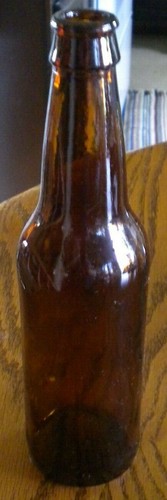 LOT OF 24 AMBER GLASS GROLSCH BEER/SODA BOTTLES 12 OZ
