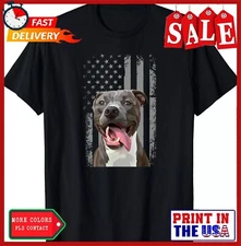 Pitbull Flag Pitbull Pit Bull Dog Gift Unisex T-Shirt