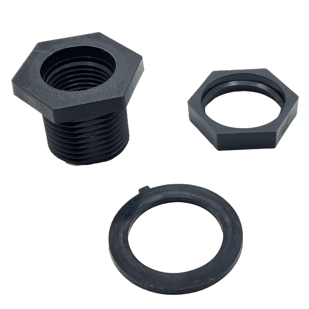 4400713 Black Nylon Evaporative Cooler Overflow Drain - 3/4