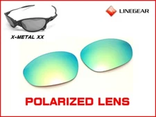 LINEGEAR Turquoise Blue - Polarized Len for Oakley X-Metal XX [XX-TB-POLA]